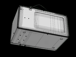 samsung microwave solo 20l mw73ad 3D Model