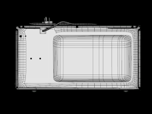 samsung microwave solo 20l mw73ad 3D Model