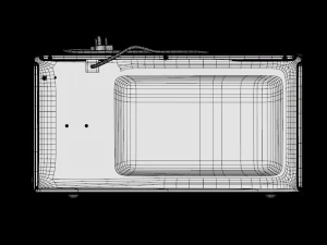 samsung microwave solo 20l mw73ad 3D Model