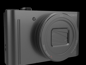 sony digicam 18mp black 3D मॉडल