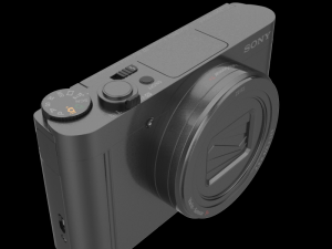 sony digicam 18mp black 3D मॉडल
