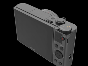 sony digicam 18mp black 3D मॉडल
