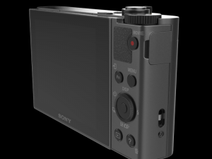 sony digicam 18mp black 3D मॉडल
