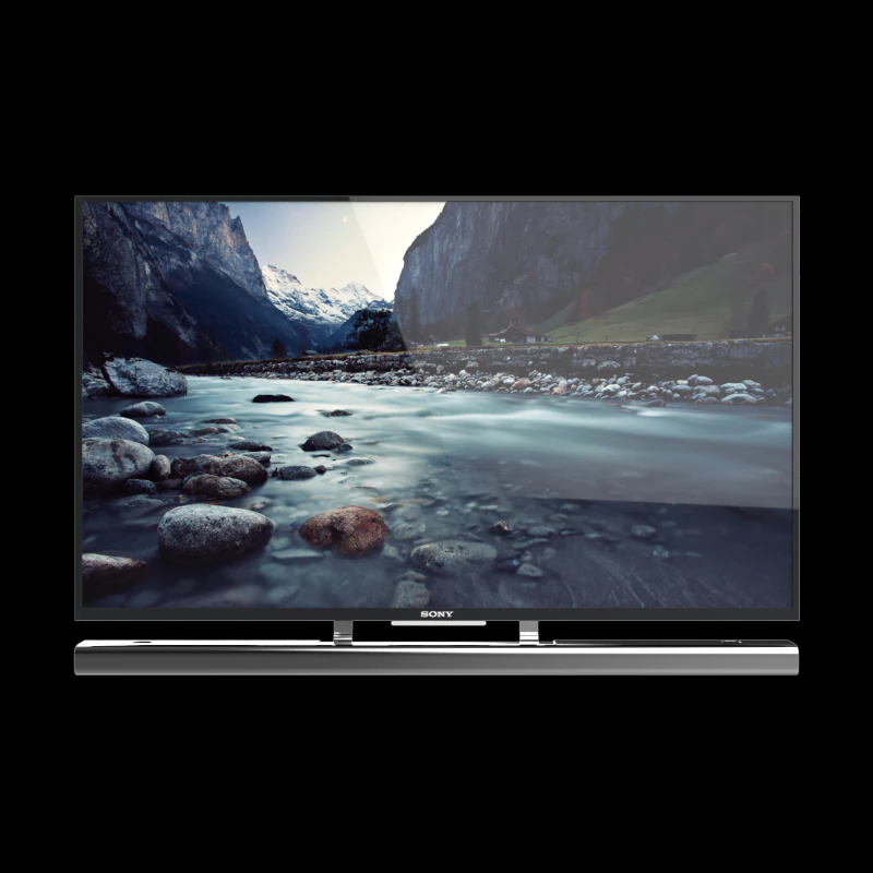 sony led 127cm kdl 50w950d 3d 3D Model .c4d .max .obj .3ds .fbx .stl .blend