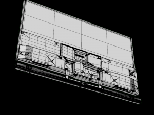 sony led 127cm kdl 50w950d 3d 3D Model