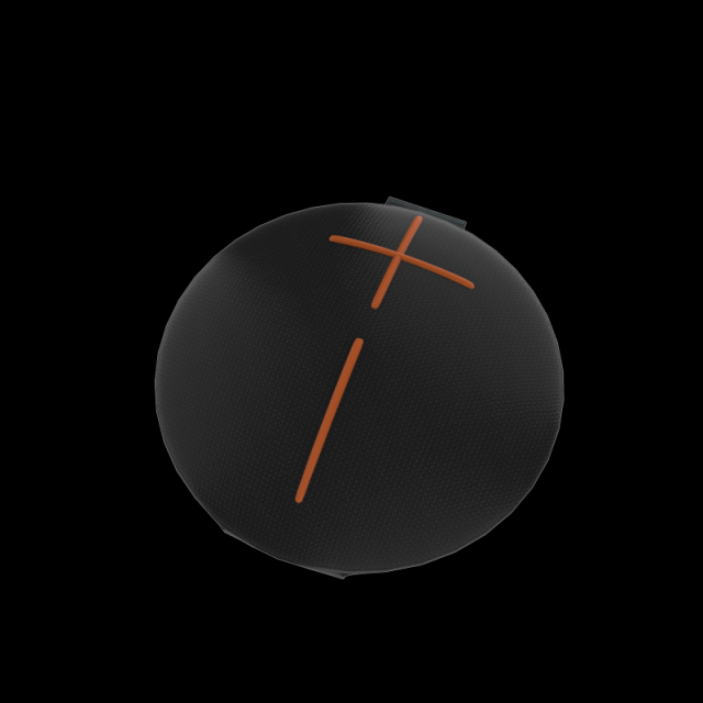 ultimate ears roll 360 bluetooth speaker 3D Model .c4d .max .obj .3ds .fbx .stl .blend 