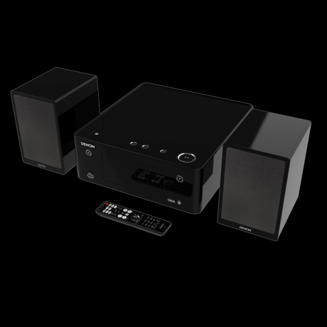 wireless music system ceol n9 blk 3D Модель .c4d .max .obj .3ds .fbx .stl .blend 