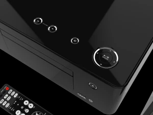 wireless music system ceol n9 blk 3D Model