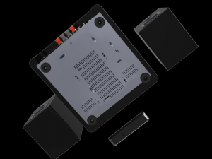 wireless music system ceol n9 blk 3D Модель