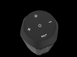 zoook zb rocker 2 btspeaker black Modello 3D