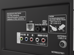 lg led 109cm 43lf6300 3D Model