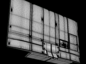 lg led 109cm 43lf6300 3D Model