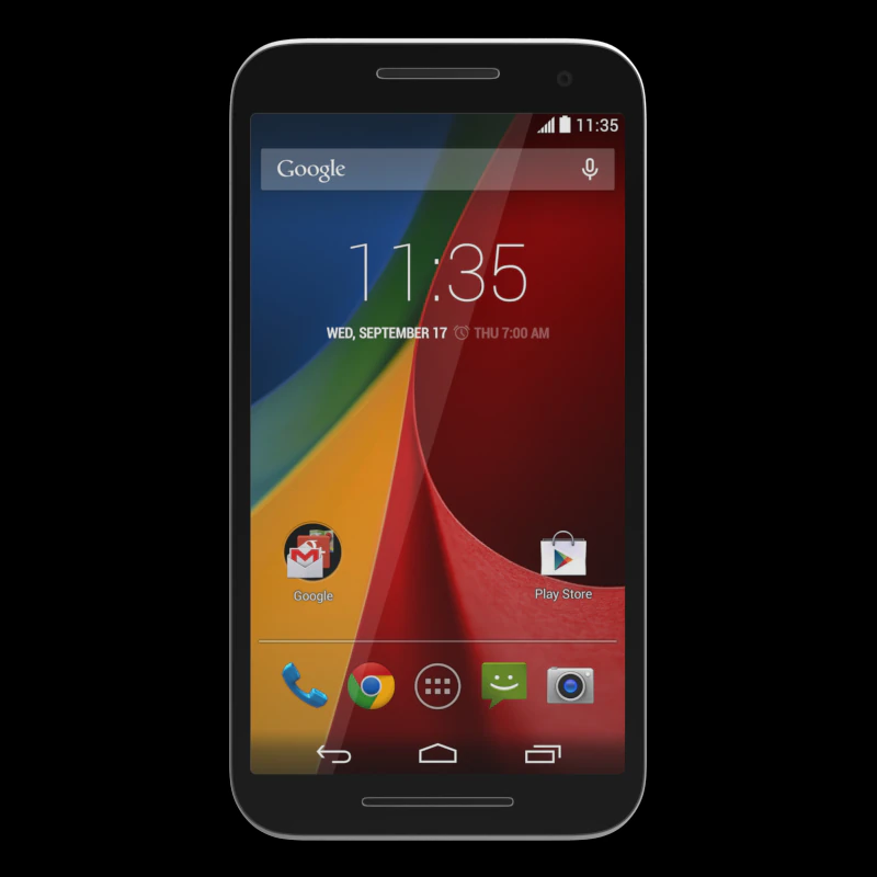 moto g4 turbo edition dual sim lte black 3D Model .c4d .max .obj .3ds .fbx .stl .blend 
