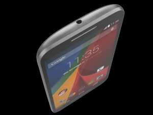 moto g4 turbo edition dual sim lte black 3D Model