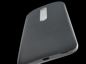 moto g4 turbo edition dual sim lte black 3D Model