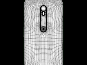 moto g4 turbo edition dual sim lte black 3D Model