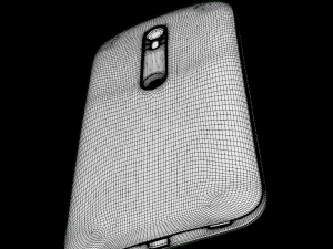 moto g4 turbo edition dual sim lte black Model 3D
