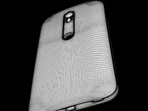 moto g4 turbo edition dual sim lte black 3D Model