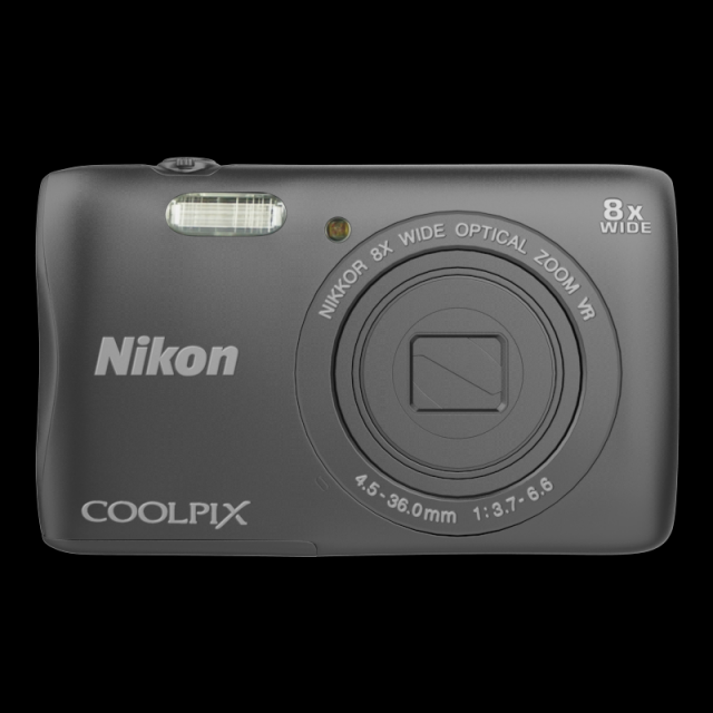 nikon coolpix s3700 Modelo 3D .c4d .max .obj .3ds .fbx .stl .blend 