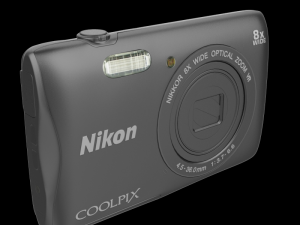 nikon coolpix s3700 Modelo 3D
