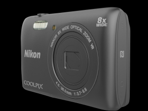 nikon coolpix s3700 Modelo 3D