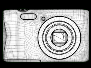 nikon coolpix s3700 Modelo 3D