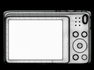 nikon coolpix s3700 Modelo 3D