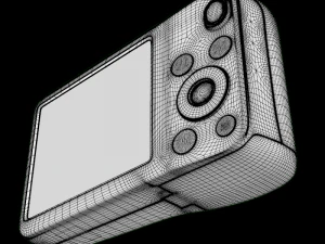 निकॉन कैमरा 16एमपी एल31 ब्लैक 3D मॉडल