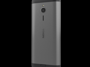 nokia 230 ds dark silver 3D मॉडल