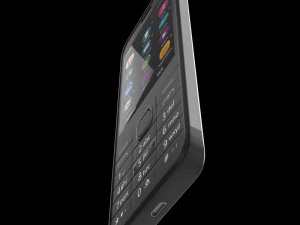 nokia 230 ds dark silver 3D Model
