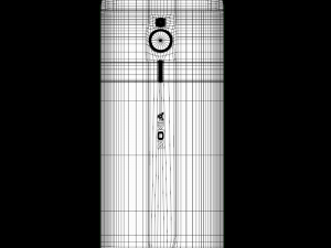nokia 230 ds dark silver 3D मॉडल
