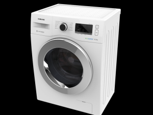 washing machinefl 6 5kg ww65m224k0wtl wht 3D मॉडल