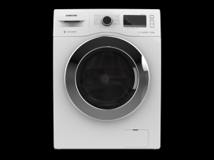 washing machinefl 6 5kg ww65m224k0wtl wht 3D मॉडल