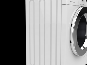 washing machinefl 6 5kg ww65m224k0wtl wht 3D मॉडल