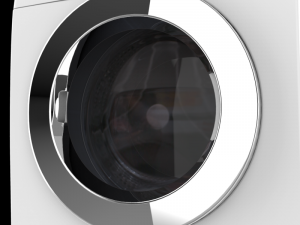washing machinefl 6 5kg ww65m224k0wtl wht 3D मॉडल