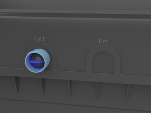 washing machine top loading 11kg wa11j5750sp 3D मॉडल