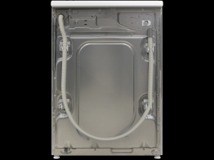 washing machine 8kg front load silver 3D मॉडल