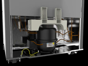 रेफ्रिजरेटर एफएफ 240एल एफपी263डी प्रोटॉन एएस 3D मॉडल