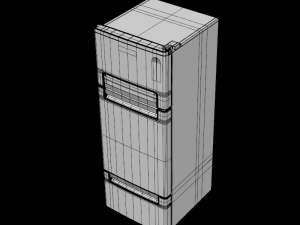 refrigerator ff 240l fp263d proton as 3D मॉडल
