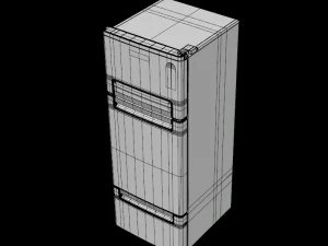 रेफ्रिजरेटर एफएफ 240एल एफपी263डी प्रोटॉन एएस 3D मॉडल