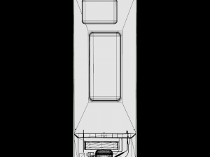 refrigerator ff 253l rt28m3424s8 hl 4s Modelo 3D