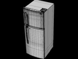 refrigerator ff 284l gl u302jgol go 4s 3D Model
