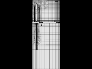 refrigerator ff 284l gl u302jgol go 4s 3D मॉडल