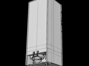 refrigerator ff 292l if305elt coolis 3s 3D Model
