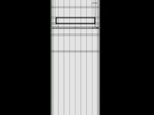 refrigerator ff 292l if305elt coolis 3s 3D Model