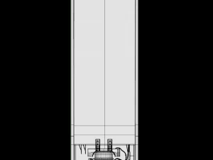 refrigerator ff 292l if305elt coolis 3s 3D Model