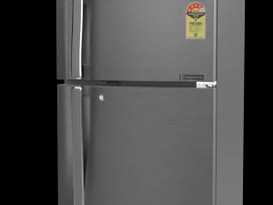 refrigerator ff 335l shiny steel 3s 3D Model