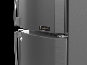 refrigerator ff 335l shiny steel 3s 3D मॉडल