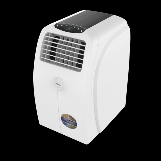 super general portable ac white 3D मॉडल .c4d .max .obj .3ds .fbx .stl .blend 