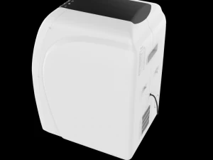 सुपर जनरल पोर्टेबल एसी सफेद 3D मॉडल